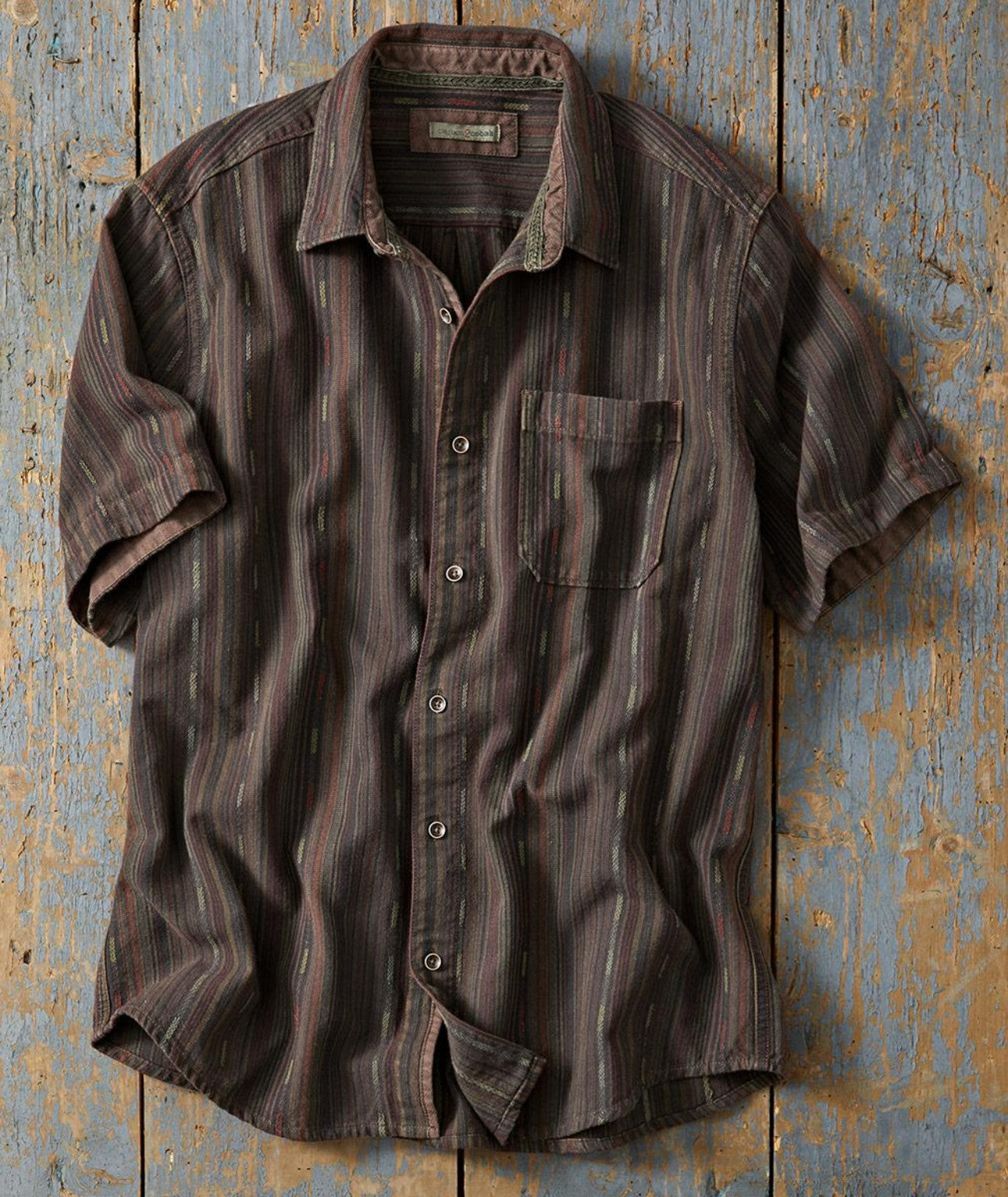 Chemise Rozalli Héritage Rayée – Élégance Naturelle