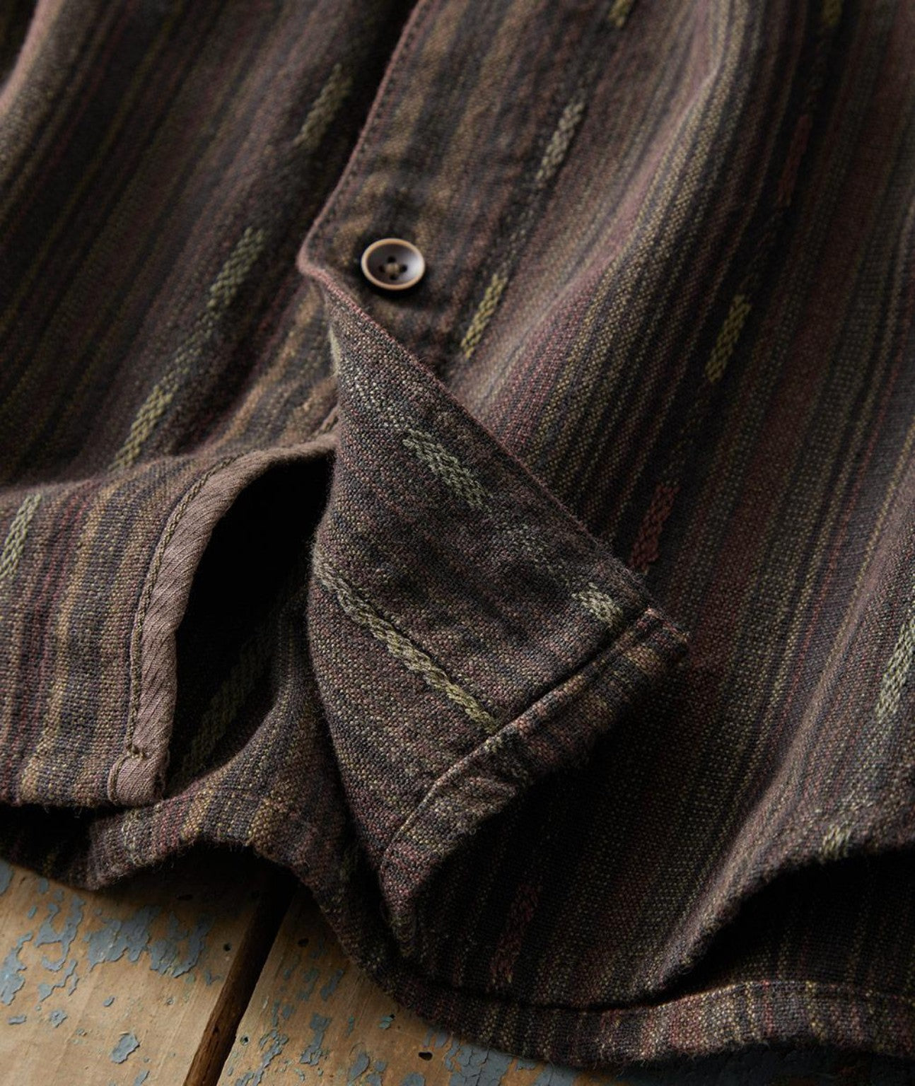 Chemise Rozalli Héritage Rayée – Élégance Naturelle