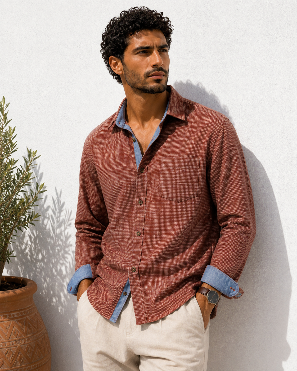 Chemise "Texture Premium"