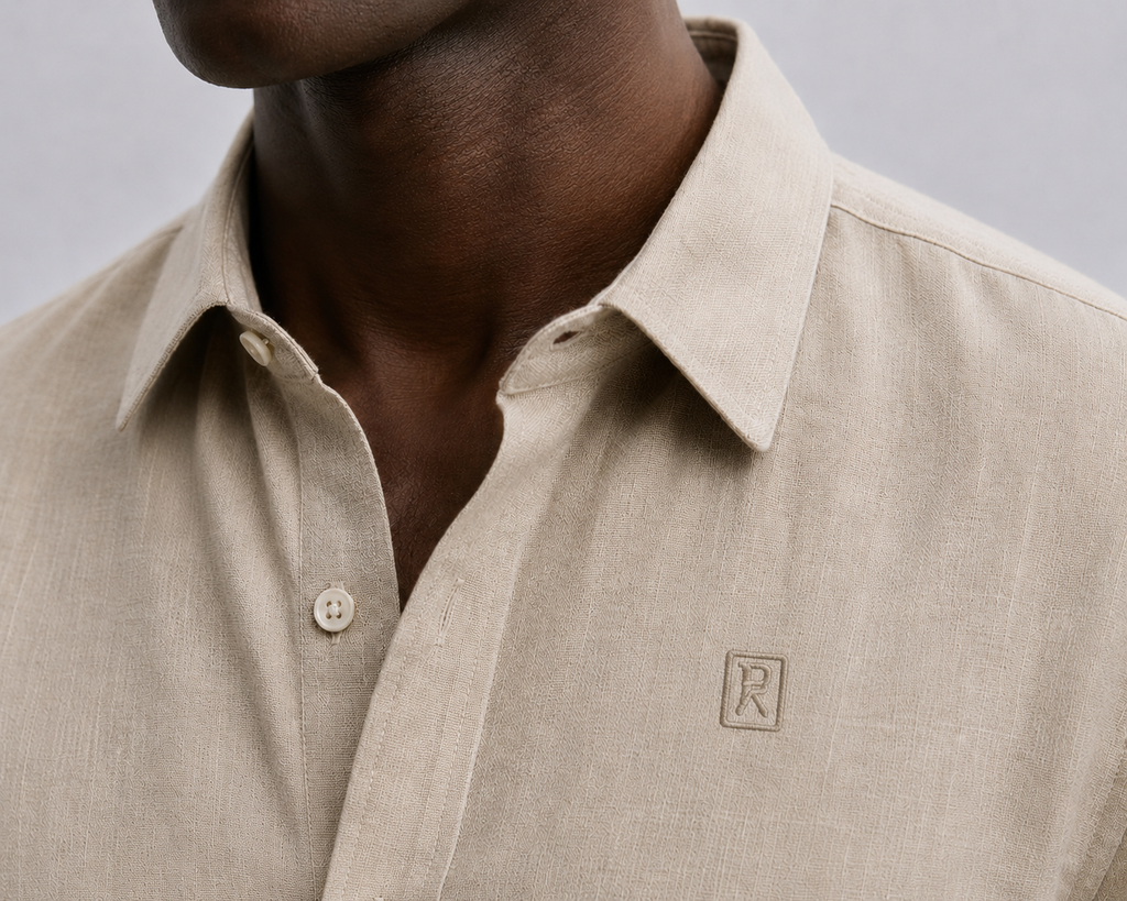 Chemise Premium en Lin Mélangé