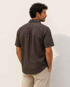 Chemise Rozalli Héritage Rayée – Élégance Naturelle